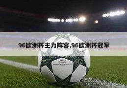 96欧洲杯主力阵容,96欧洲杯冠军