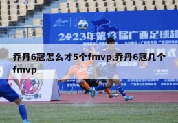 乔丹6冠怎么才5个fmvp,乔丹6冠几个fmvp