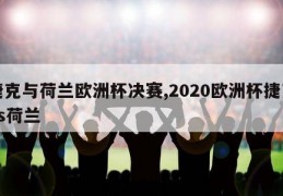 捷克与荷兰欧洲杯决赛,2020欧洲杯捷克vs荷兰