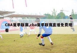 CBA夏季联赛,cba夏季联赛直播免费观看