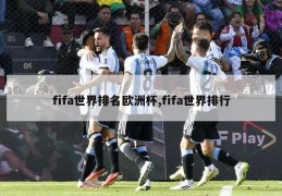 fifa世界排名欧洲杯,fifa世界排行