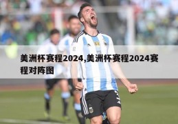 美洲杯赛程2024,美洲杯赛程2024赛程对阵图